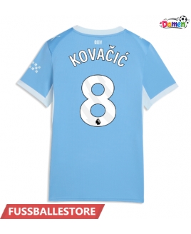 Günstige Manchester City Mateo Kovacic #8 Heimtrikot Damen 2026-27 Kurzarm